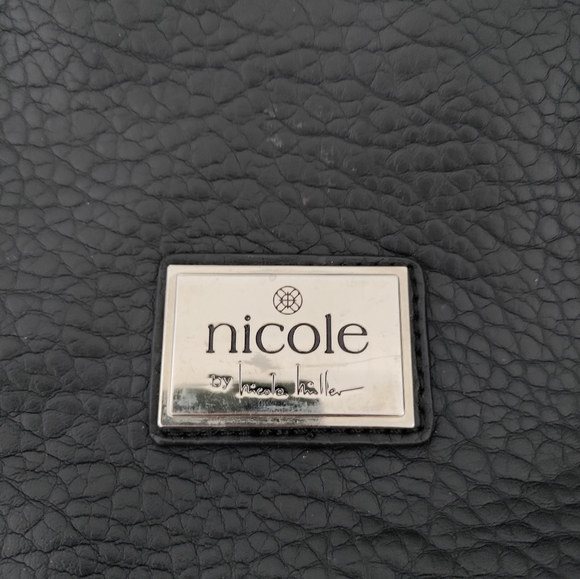 NICOLE by NICOLE MILLER studded shoulder bag - Picture 3 of 13